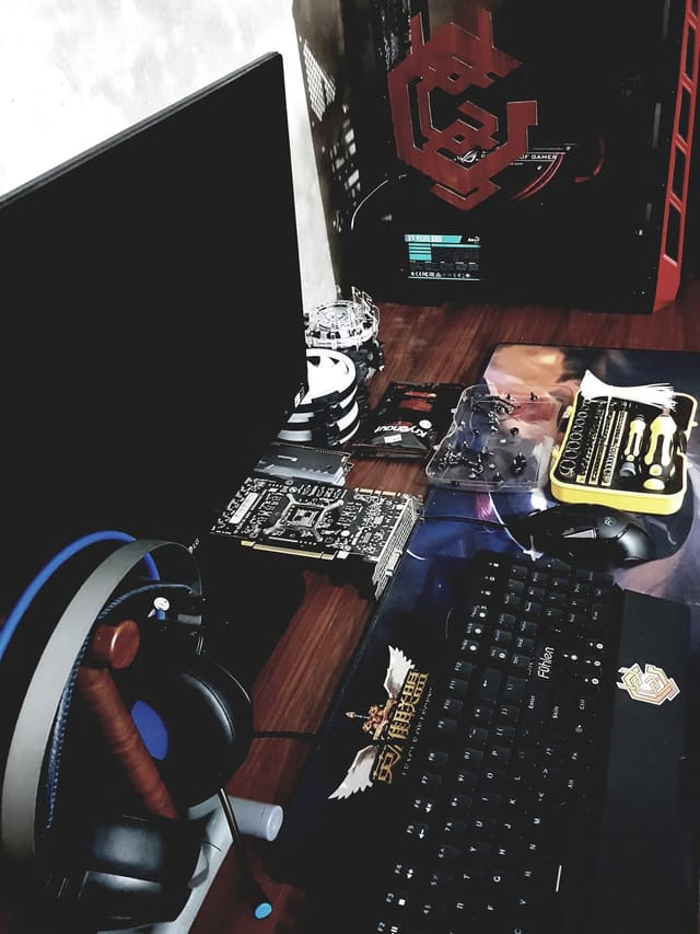 Góc setup sơ sài khi mới chuyển về quê sinh sống