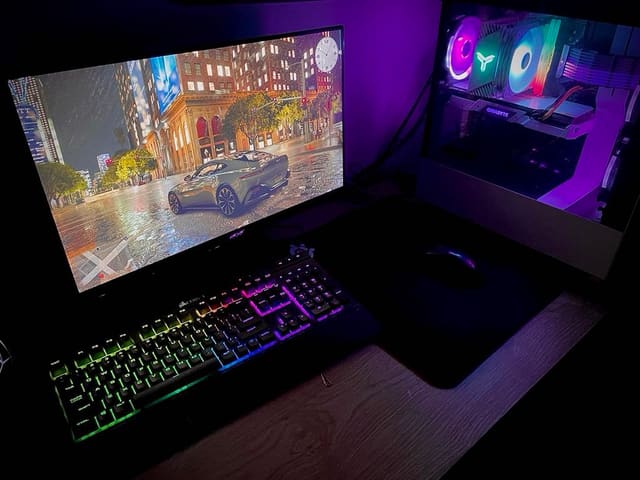 Góc cùi hồi chưa tập tành set up